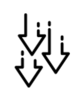 arrows pointing down